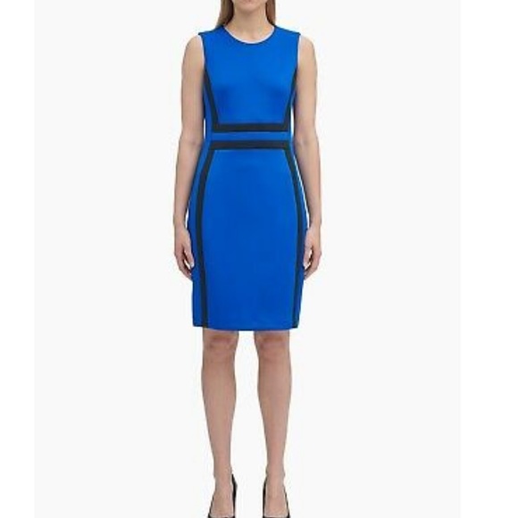 CALVIN KLEIN SLEEVELESS DRESS - Picture 5 of 7